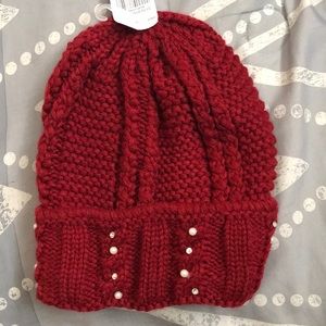 Nit Burgundy Beanie